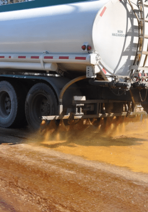 gravel road stabilization